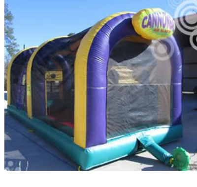 Cannonball Blaster Inflatable Game