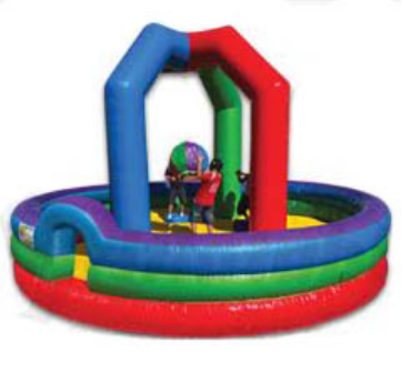 wrecking ball inflatable rental, wacky ball