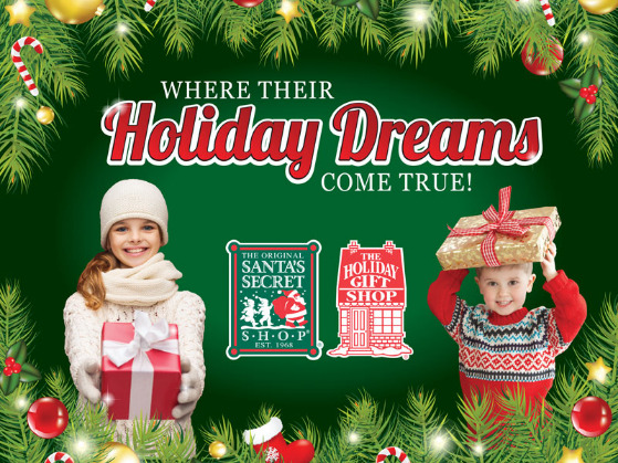 Santa Secret Shop, Holiday Gift Shop, Children, Students