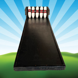 5 pin bowling cosmic carnival game