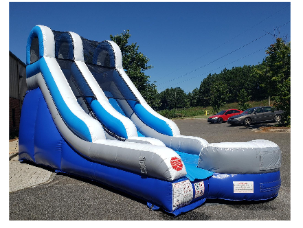 BLUE CRUSH INFLATABLE WATER SLIDE