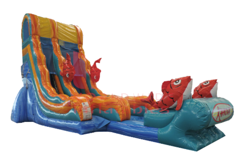 Big Kahuna 22' Inflatable Water Slide
